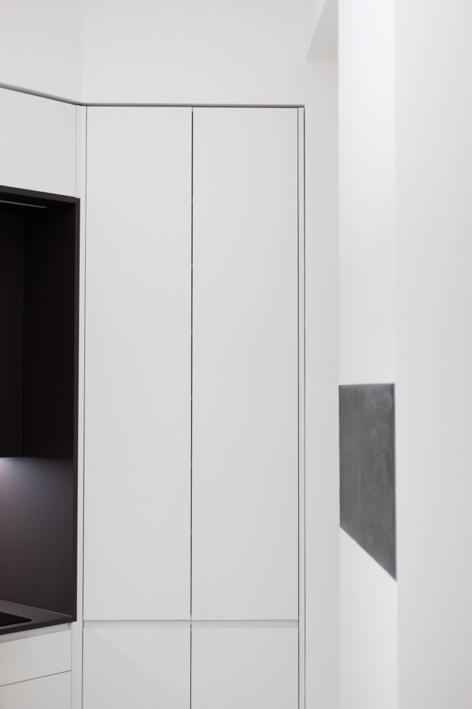 cucina bianca interior design bolzano